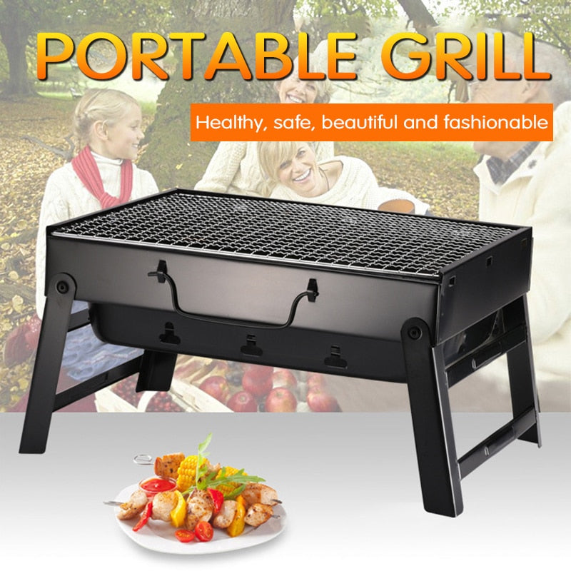 Portable BBQ Grills Charcoal Grill Outdoor Picnic Garden